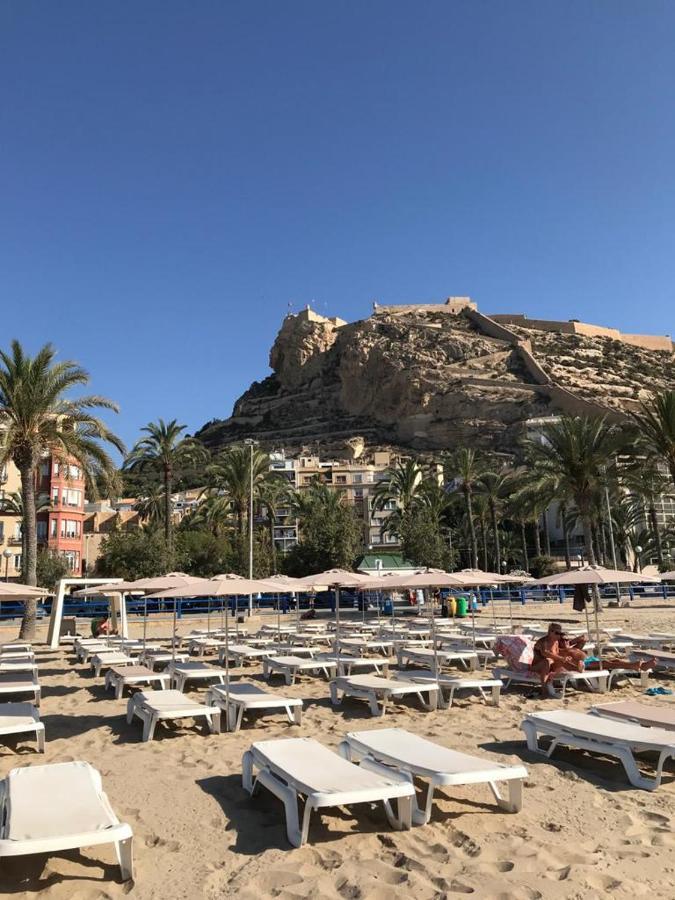 Postiguet Playa Daire Alicante Dış mekan fotoğraf