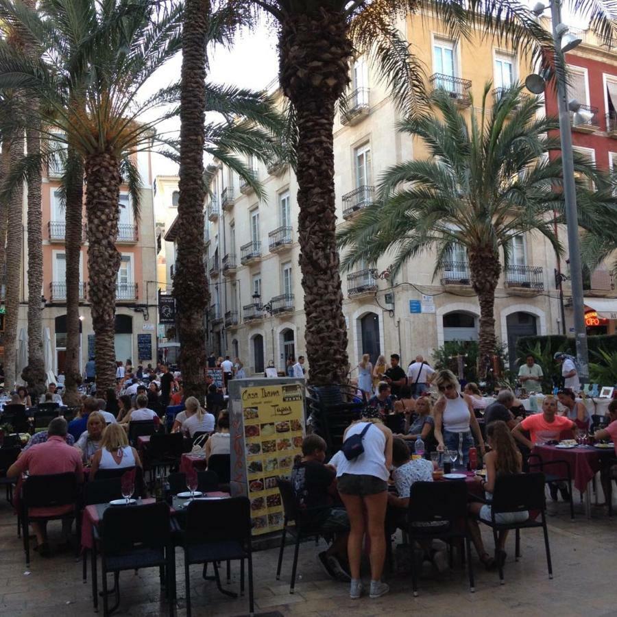 Postiguet Playa Daire Alicante Dış mekan fotoğraf