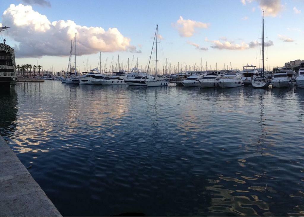 Postiguet Playa Daire Alicante Dış mekan fotoğraf