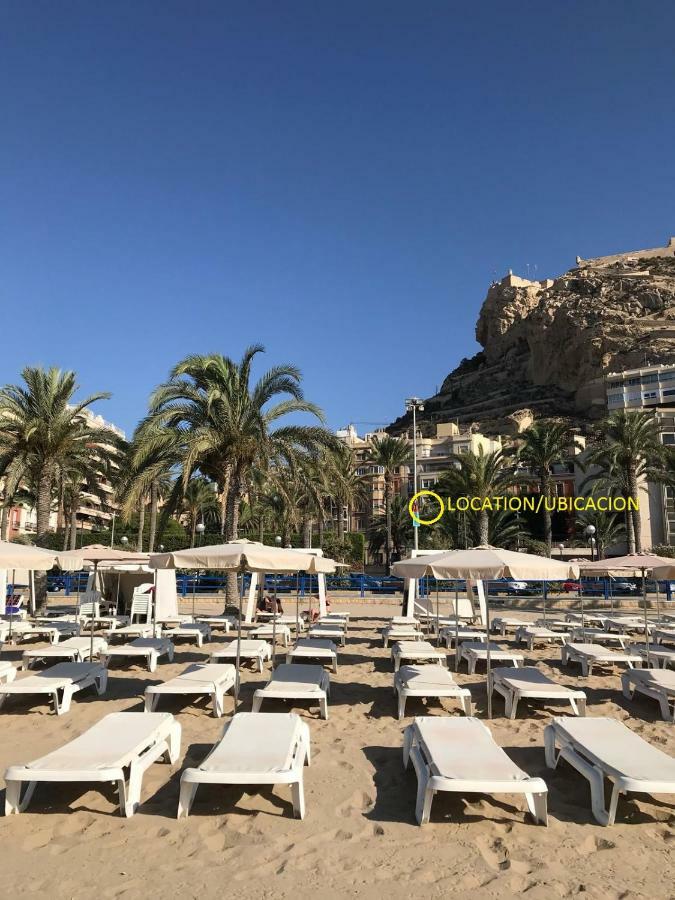 Postiguet Playa Daire Alicante Dış mekan fotoğraf